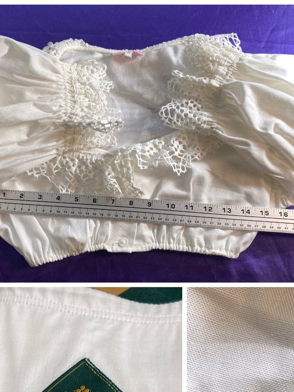 📌Chiemseer Bavarian Dirndl Original Traditional High-Quality w/ Blouse & Apron - Picture 13 of 16